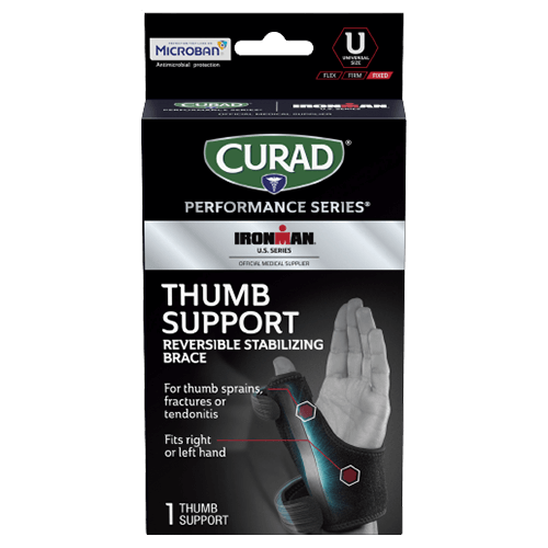 CURAD Performance Series IRONMAN Thumb Support, Reversible