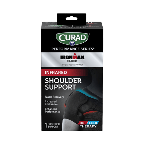CURAD Performance Series IRONMAN Infrared Shoulder Support, Hot/Cold