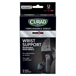 CURAD Performance Series IRONMAN Wrist Support, Reversible
