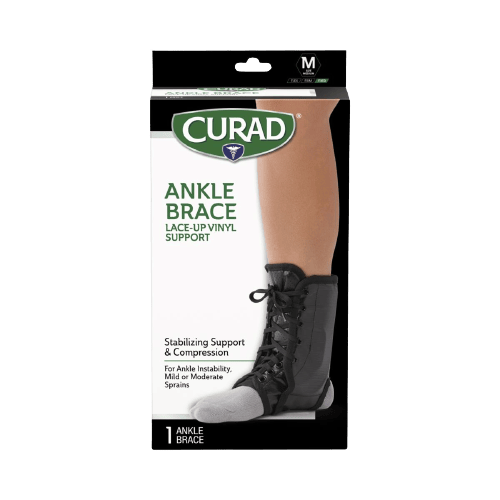 CURAD Vinyl Lace-Up Ankle Splints