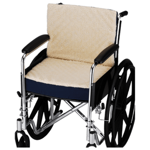 Convoluted Foam Seat & Back Cushion with Fleece Cover