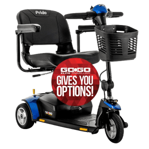 Pride Go Go® Elite Traveller® - 3 ruedas