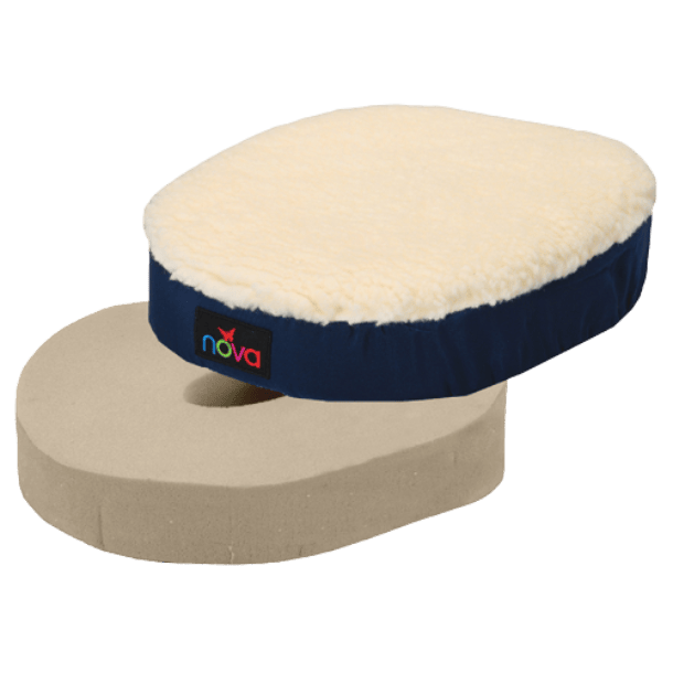 Ring Seat Cushion with Fleece Cover