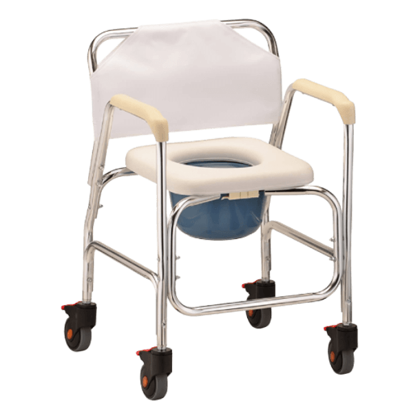 Rolling Shower Chair Commode