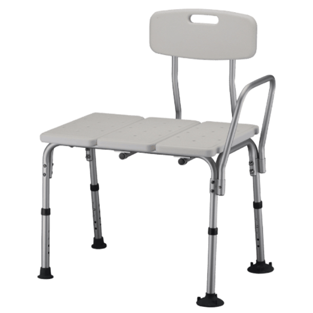 Cap Transfer Bench Standard Bath Transfer Bench | Suction Safety Tips & 300lb Cap ...
