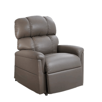 Golden Comforter ZG+ power recliner in a tall size showing the 30-degree Twilight Tilt motion.