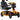 Pride Pursuit 2 Heavy-Duty Outdoor Mobility Scooter
